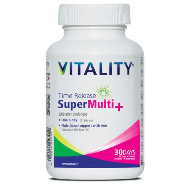 Super Multi+ Time Release 30 Tablets - MultiVitamin