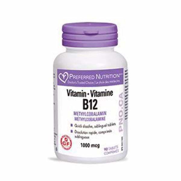 Vitamin B12 1000mcg 90 Tablets - VitaminB
