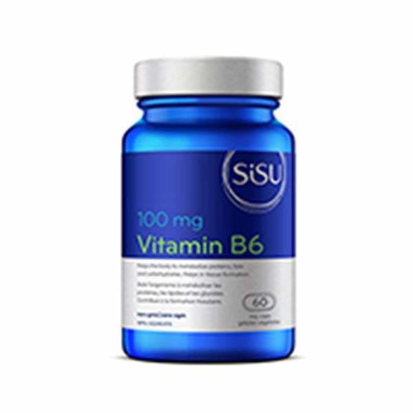 Vitamin B6 100mg 60 Veggie Caps - VitaminB