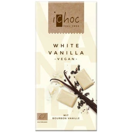 White Vanilla Vegan Chocolate 80g - Chocolate