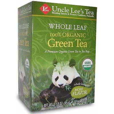 Whole Leaves Organic Green Tea 18 Tea Bags - Tea