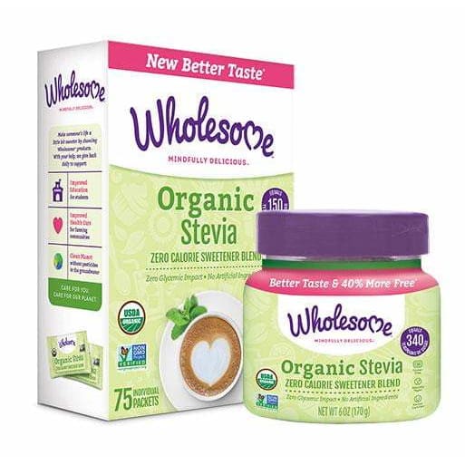 Wholesome Organic Stevia 75 Caplets - Sweetener