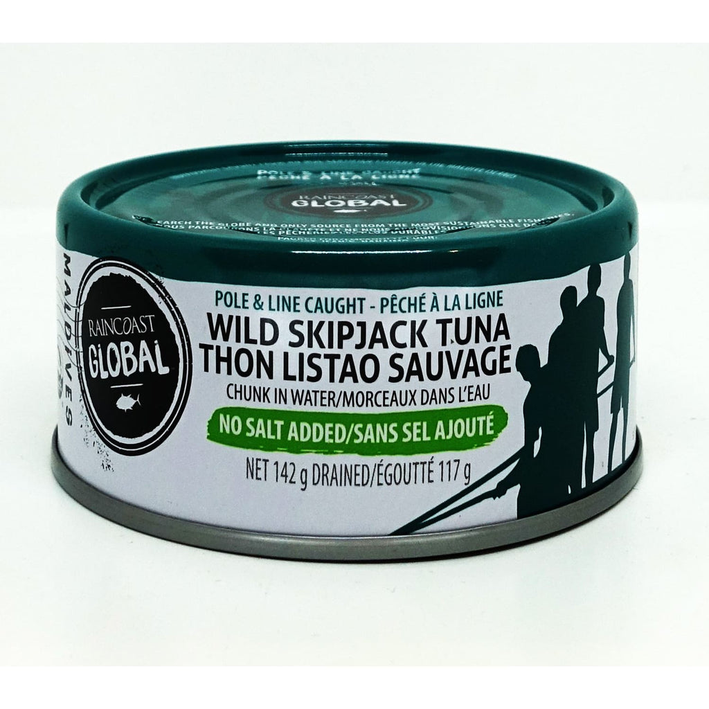 Wild Skipjack Tuna No Salt 117g | Qi Natural Food