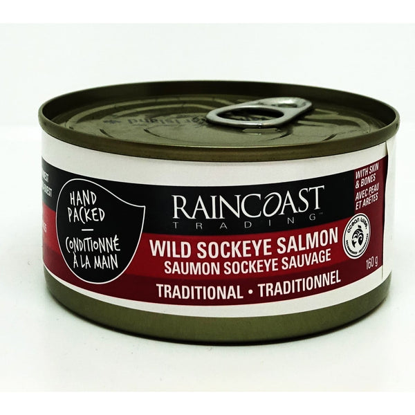 Wild Sockeye Salmon 160g